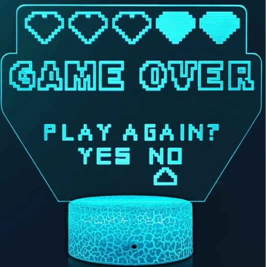 Neon Game Over